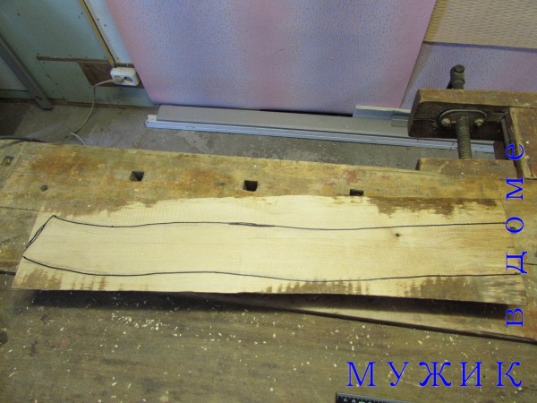 Выбор и разметка древесины для изготовления ручки колуна или топора
