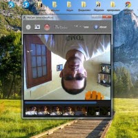 веб камера переворачивает изображение в скайп